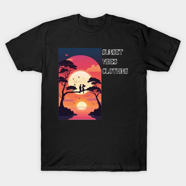 Sunset vibes clothing T-Shirt by abdellahyousra